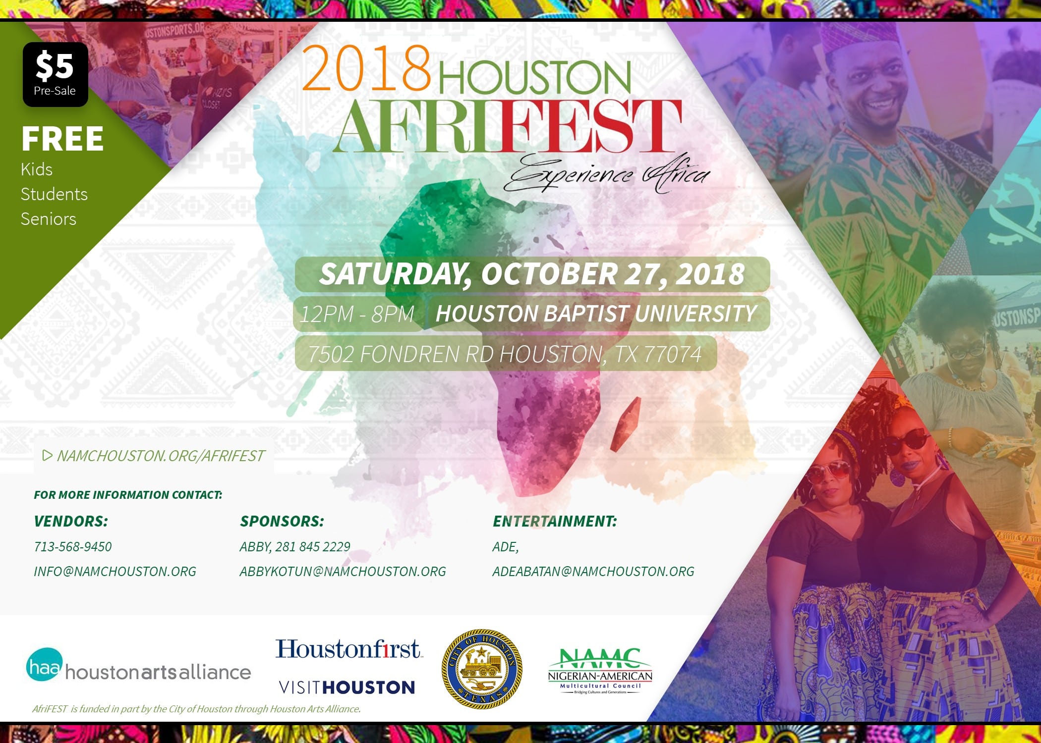 HOUSTONIANS TO EXPERIENCE THE SIGHTS AND SOUNDS OF AFRICA AT HOME