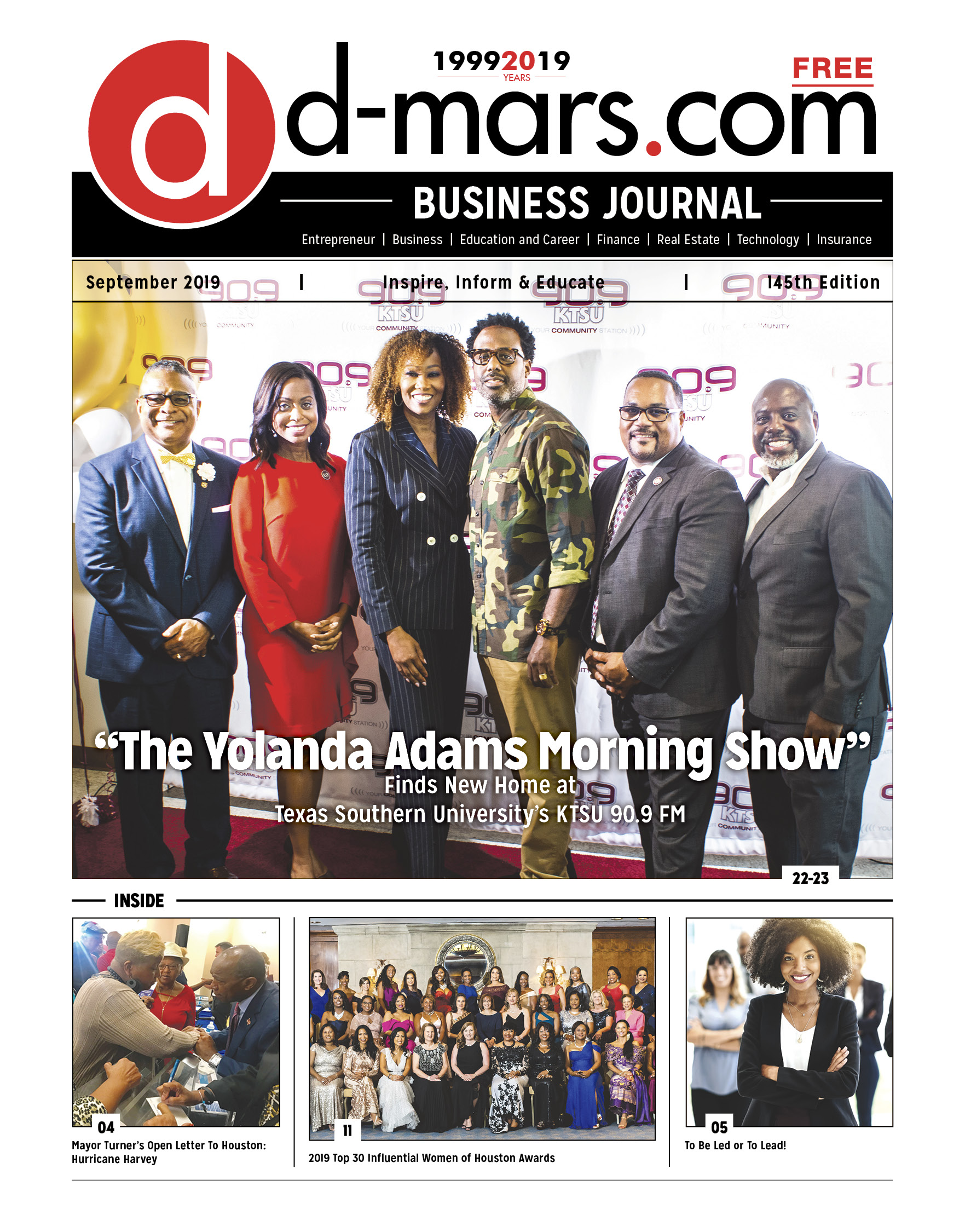 The Yolanda Adams Morning Show finds a new home at Texas Southern University’s KTSU 90.9FM