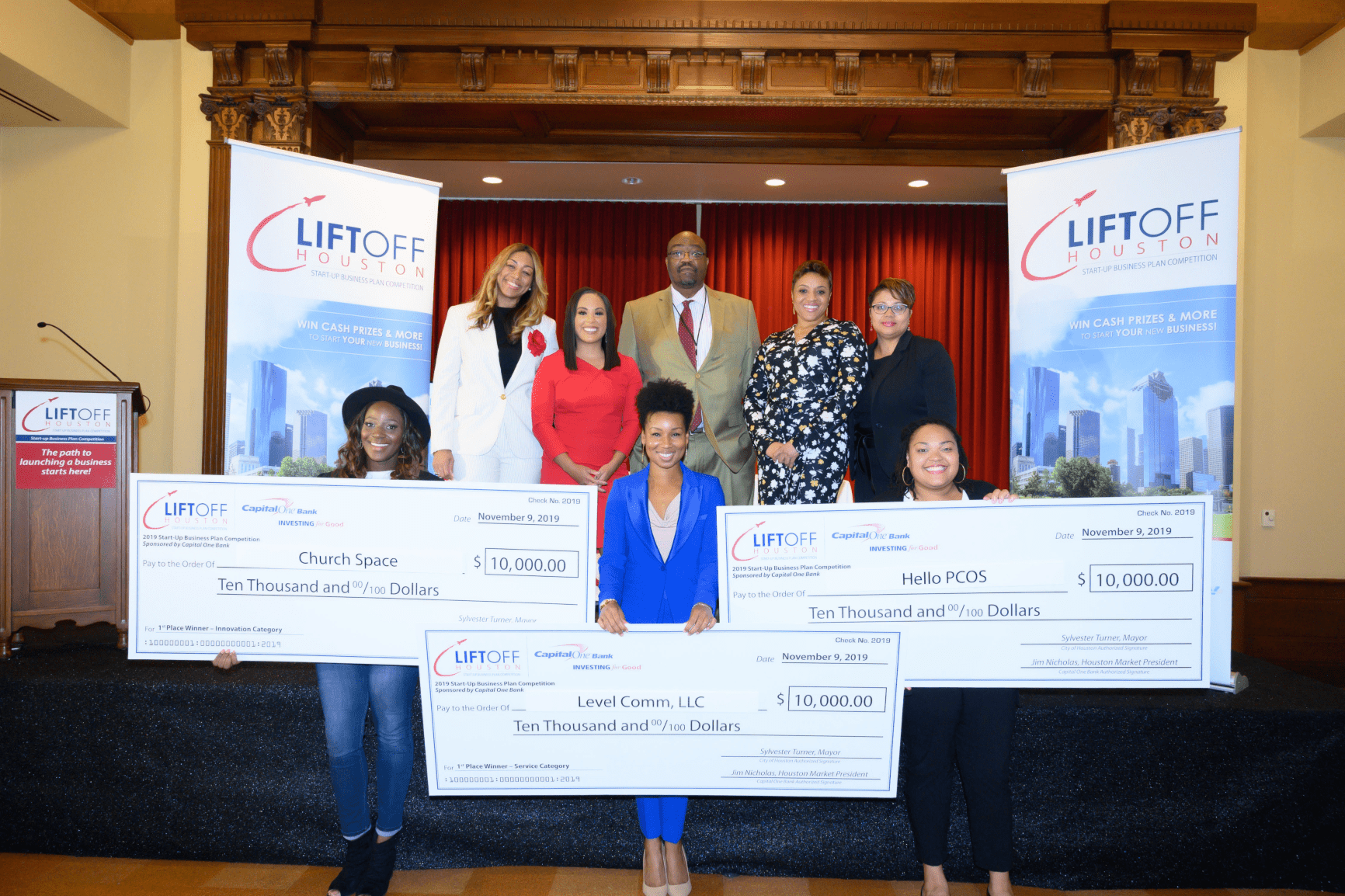 City of Houston Announces Winners of Liftoff Houston! Pitch Day 2019 Start-Up Business Plan Competition