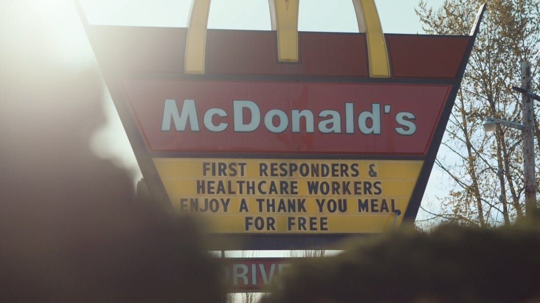 McDonald’s Celebrates Healthcare Workers and First Responders with Free “Thank You Meals”