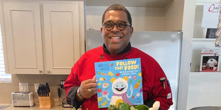 Houston-area chef helps promote release of Netflix’s ‘Waffles + Mochi’ children’s cooking show featuring Michelle Obama