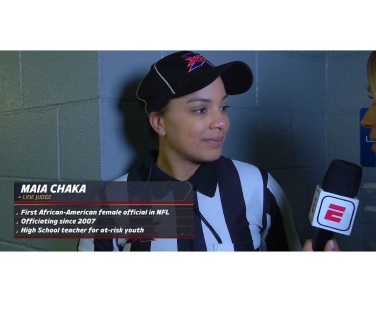 NFL Hires First Black Woman Referee