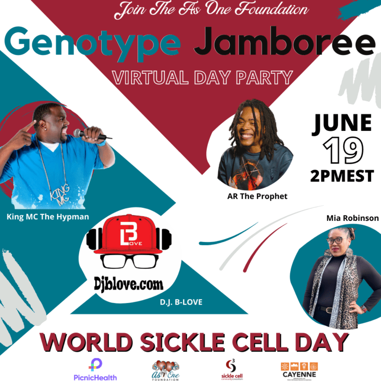 World Sickle Cell Day 24-Hour Virtual Jamboree with Houston Non-Profit