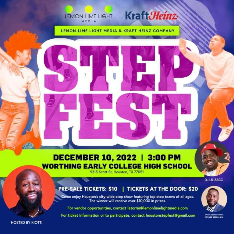 Houston StepFest Makes Its Return In Conjunction With Kraft Heinz In Effort To Introduce Local Students To HBCU Opportunities!