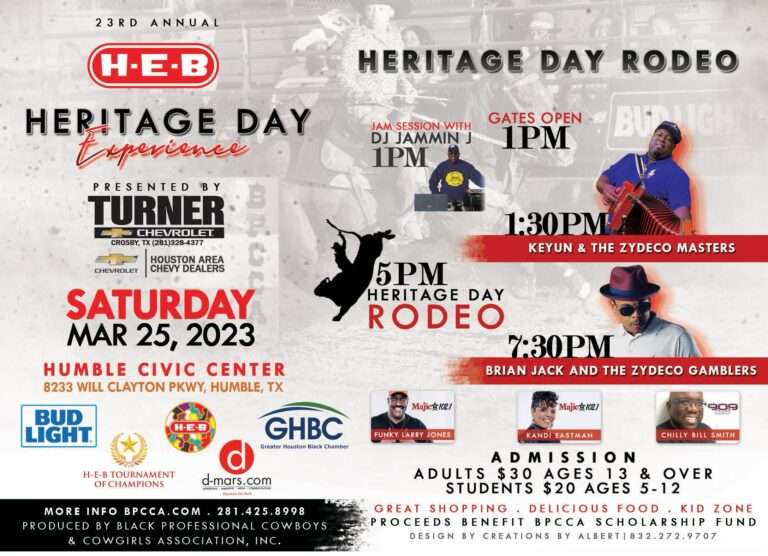 Join Us For The Annual H-E-B Heritage Day Experience! | DJ Jammin J, Keyun & The Zydeco Masters, Brian Jack and the Zydeco Gamblers & More!