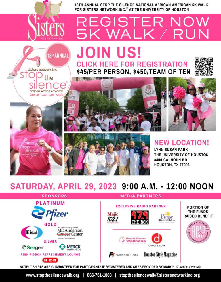 13th Annual Stop the Silence National African American Breast Cancer Walk