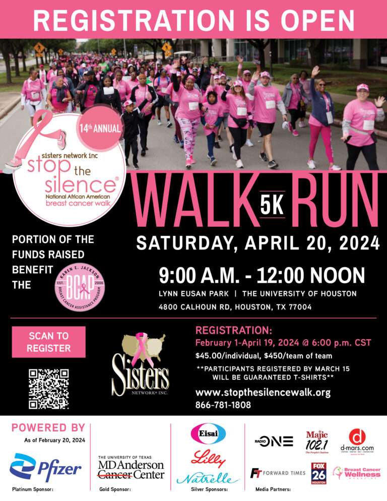 Stop the Silence: National African American Breast Cancer Walk