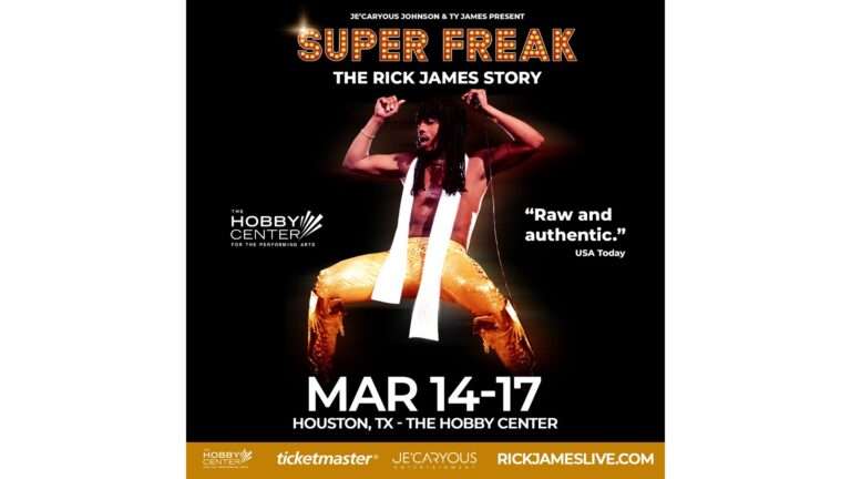 ‘Super Freak: The Rick James Story’ Coming to Houston’s Hobby Center