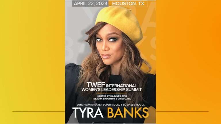 Tyra Banks to Join Texas Women’s Empowerment Foundation’s International Leadership Summit