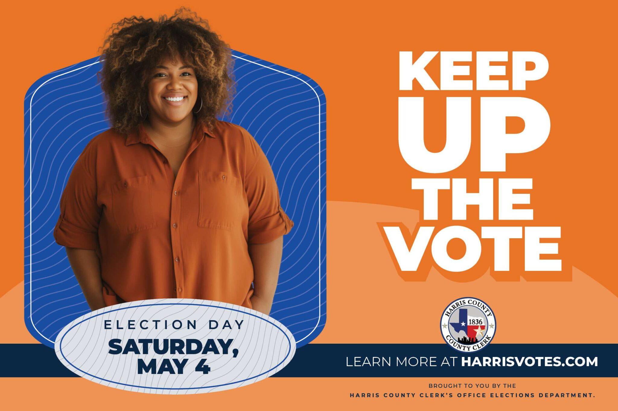Election Day in Harris County is May 4 What You Should Know