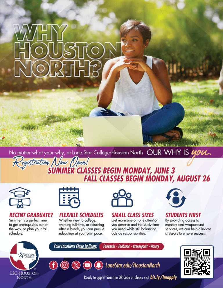 Summer Classes Begin at LSC-Houston North