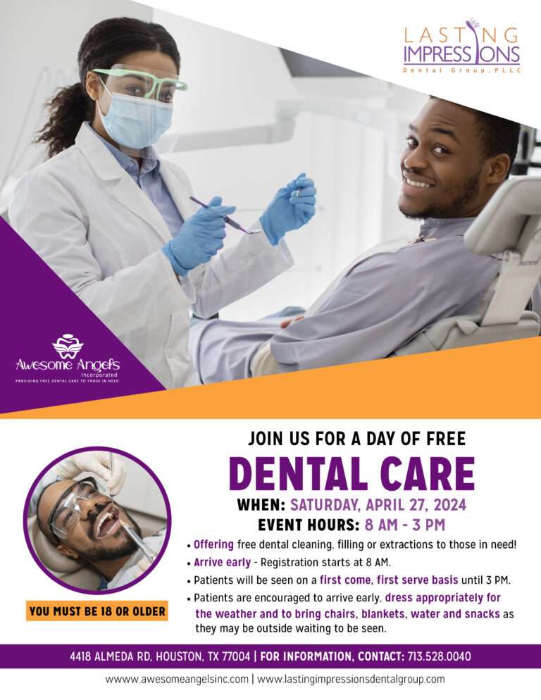 Awesome Angels, Inc. and Lasting Impressions Dental Group Offering Free Dental Care for Those in Need
