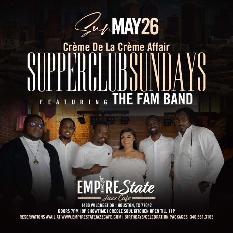 Empire State Jazz Cafe’s Memorial Day Weekend Music Series – Supperclub Sundays