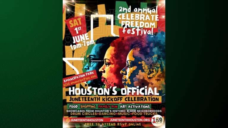 Celebrate Freedom Fest Happening at Houston’s Emancipation Park in Honor of Juneteenth