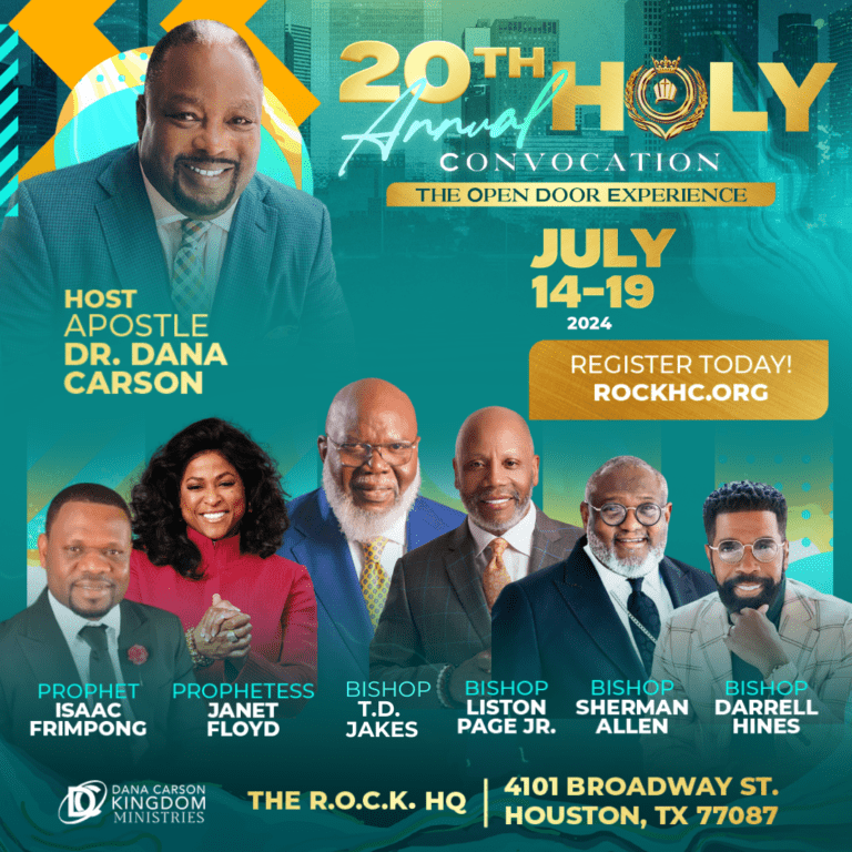 The R.O.C.K. WOI Celebrates 20th Anniversary Holy Convocation