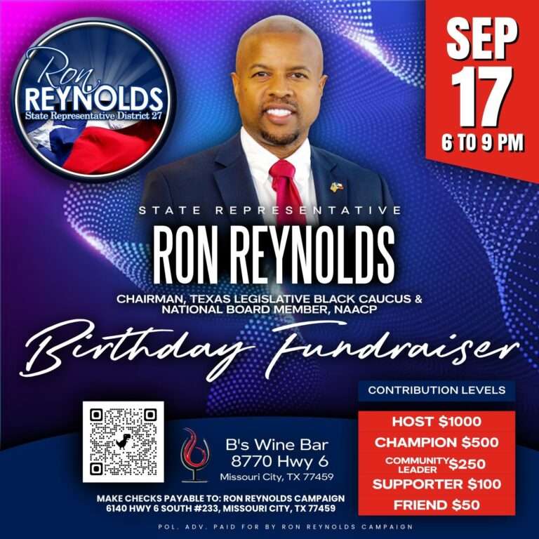 Birthday Fundraiser for State Rep. Ron Reynolds