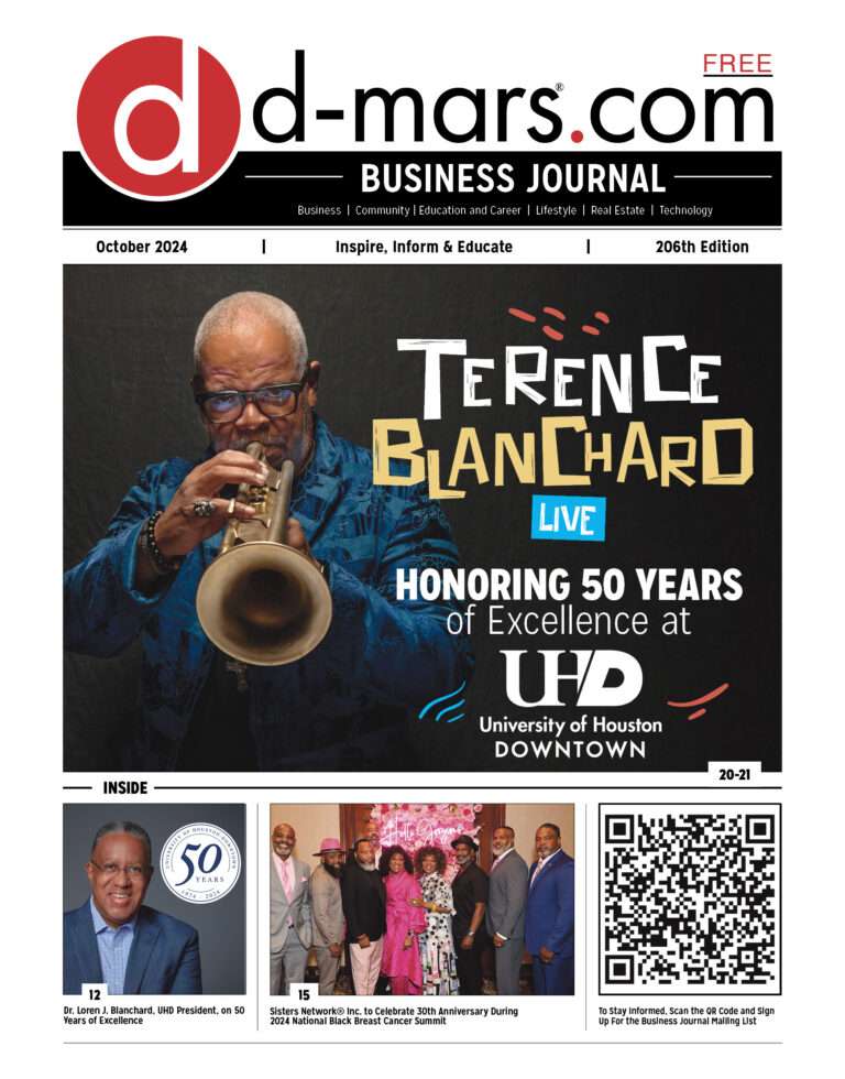 Business Journal 206th web cover - Terence Blanchard