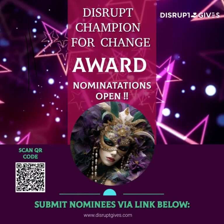 Nominate Your Champion for Change - Recognition for Outstanding Community Impact