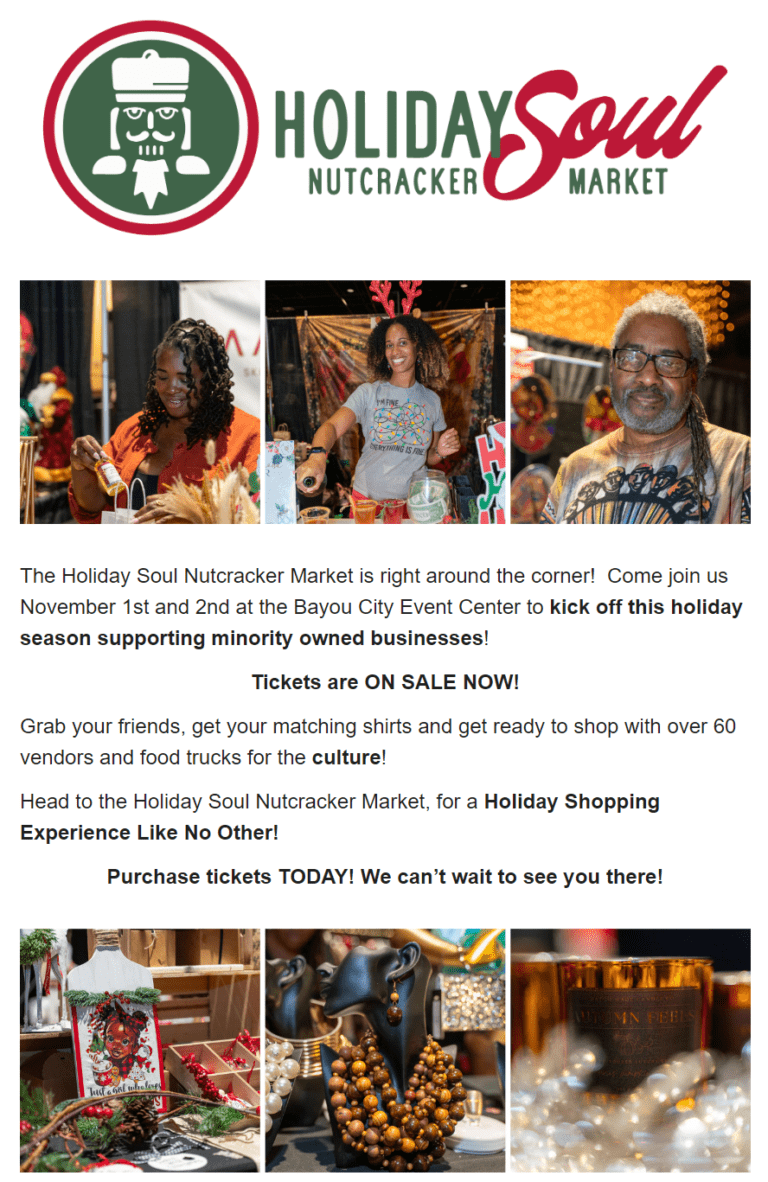 Holiday Soul Nutcracker Market