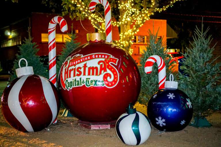 Christmas tree ornaments for Grapevine the Christmas Capital of Texas