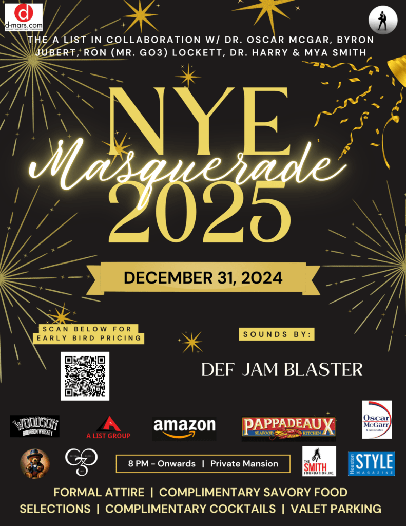 A-List Group’s NYE Masquerade