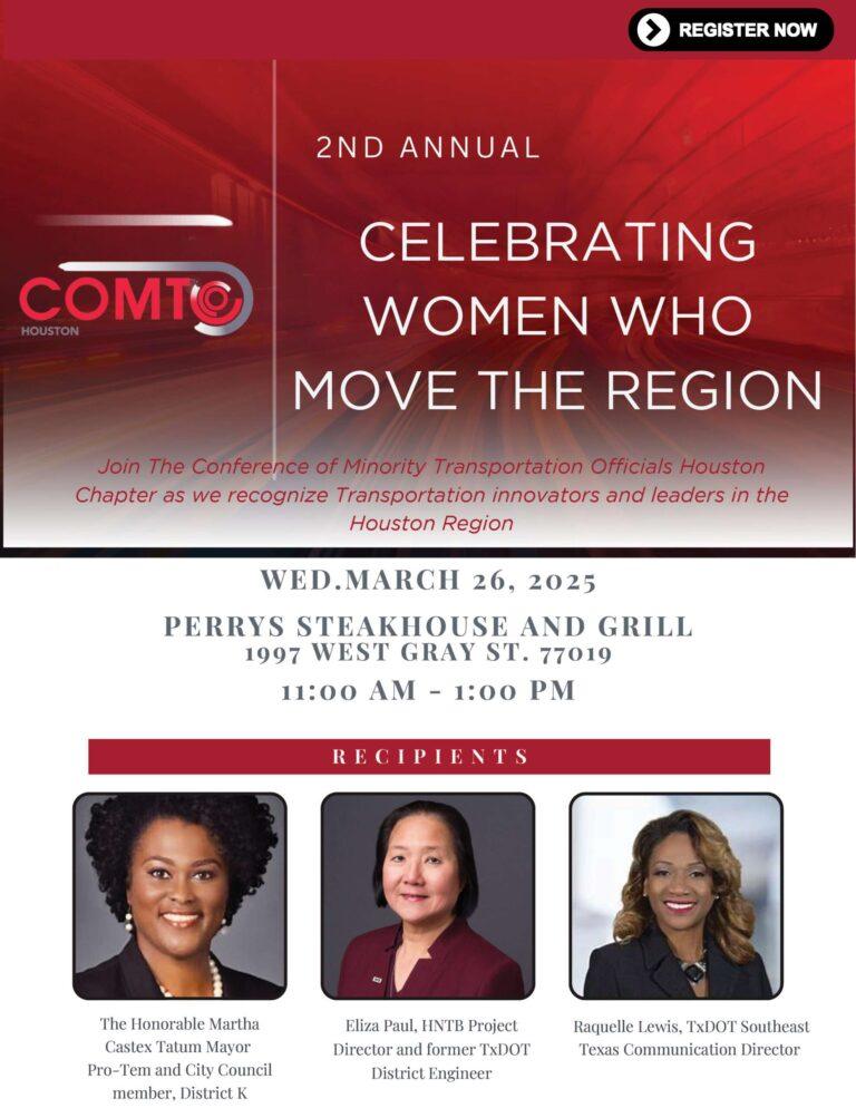 COMTO's Celebrating Women Who Move the Region