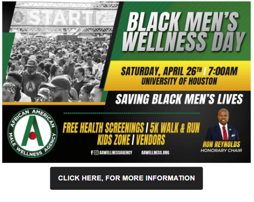Black Men's Wellness Day - Free Screenings, 5K Walk/Run & More