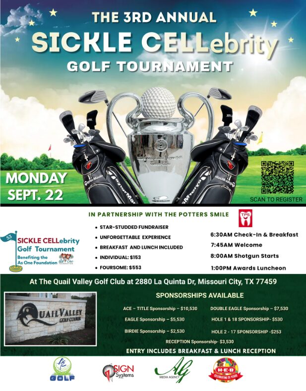 The 3rd Annual Sickle Cellebrity Golf Tournament