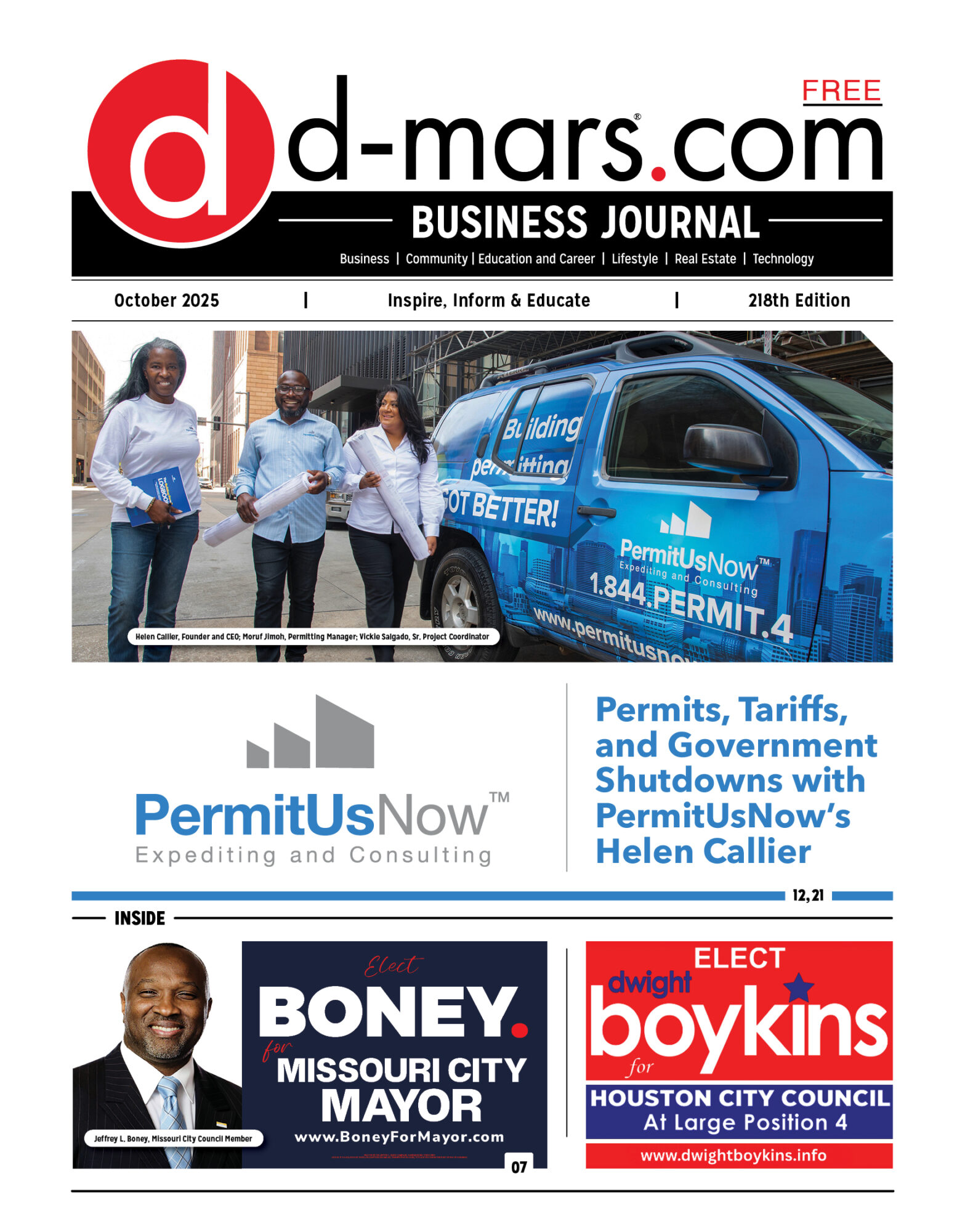 Business Journal Issue 218