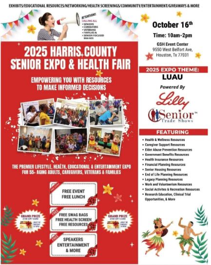 Senior Trade Shows Partners with Pharmaceutical Giant Lilly to Host Harris Count Senior Expo in Southwest Houston